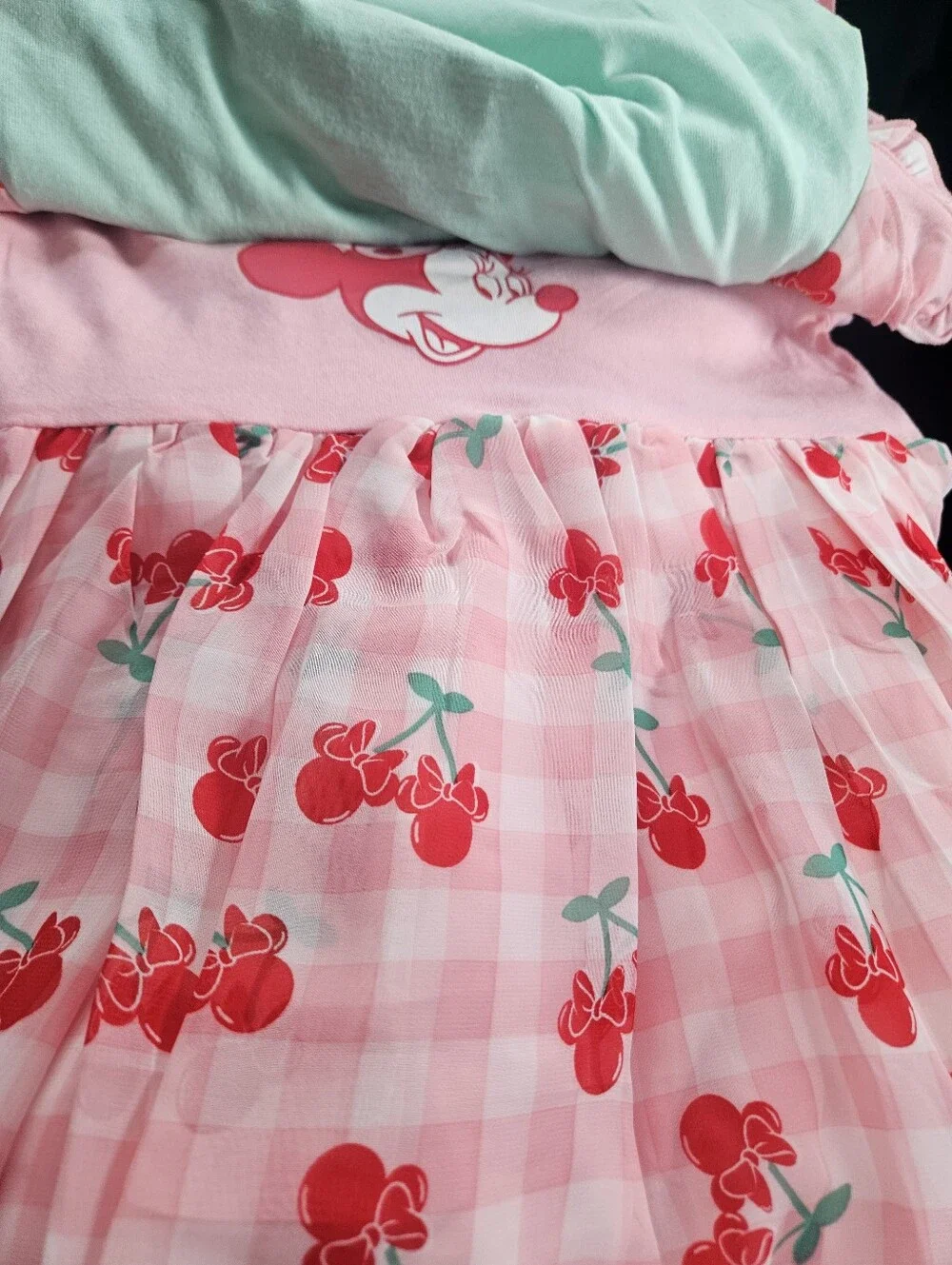 Disney Minnie Mouse Girls' 5 Pc.Set - Pink, Red, Mint